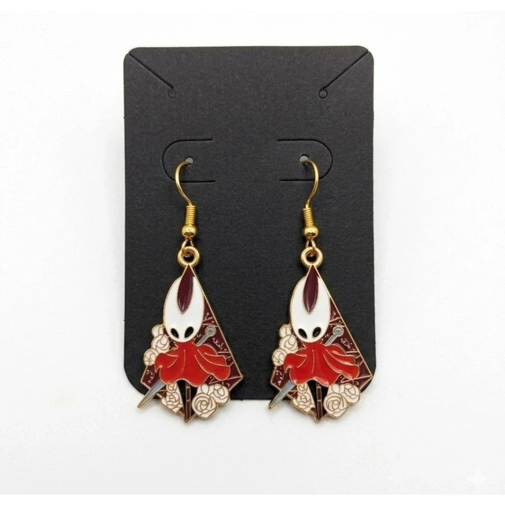Set of 3 The Knight Hornet Troupe Master Grimm Hollow Knight Earrings Handmade